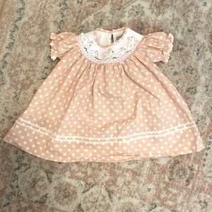 Baby girl 6-12 month smocked dress